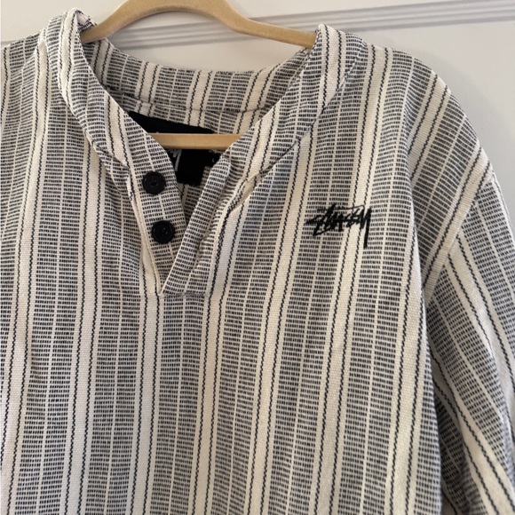 Stussy Striped Men’s Top - size L - Picture 2 of 5